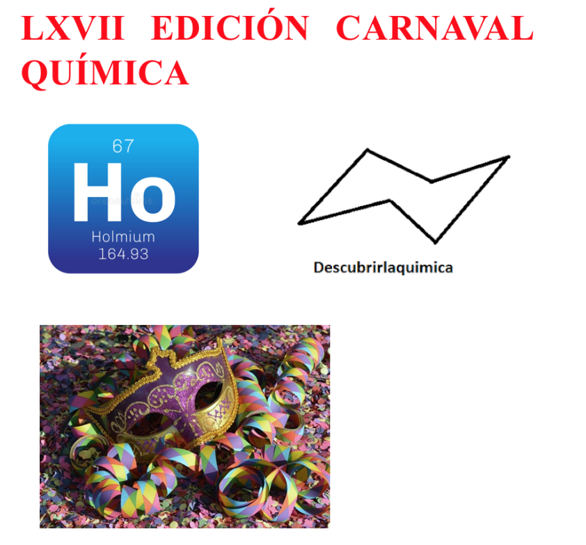 carnaval descubre la quimica